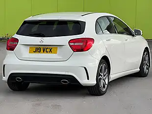 Used 2015 Mercedes-Benz a Class Sport White - Interior and Exterior details 4
