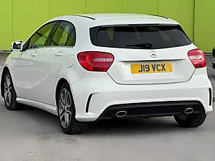 Used 2015 Mercedes-Benz a Class Sport White - Interior and Exterior details 5