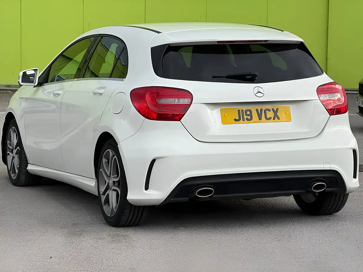 Used 2015 Mercedes-Benz a Class Sport White - Interior and Exterior details 5