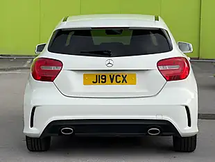 Used 2015 Mercedes-Benz a Class Sport White - Interior and Exterior details 6