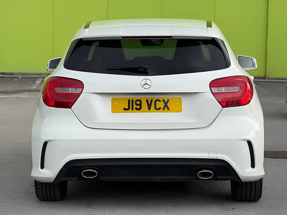 Used 2015 Mercedes-Benz a Class Sport White - Interior and Exterior details 6