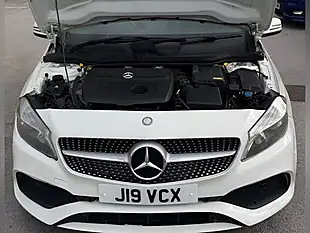 Used 2015 Mercedes-Benz a Class Sport White - Interior and Exterior details 9