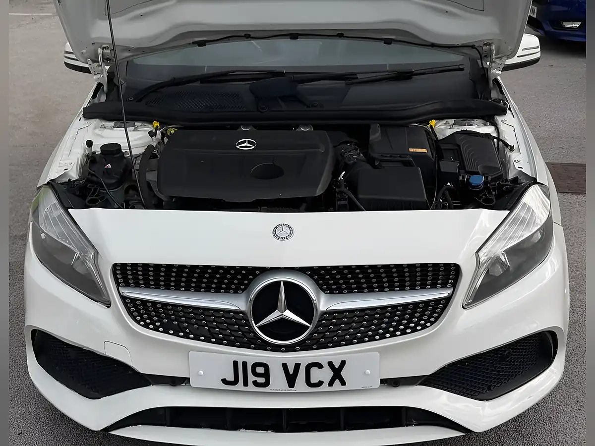 Used 2015 Mercedes-Benz a Class Sport White - Interior and Exterior details 9