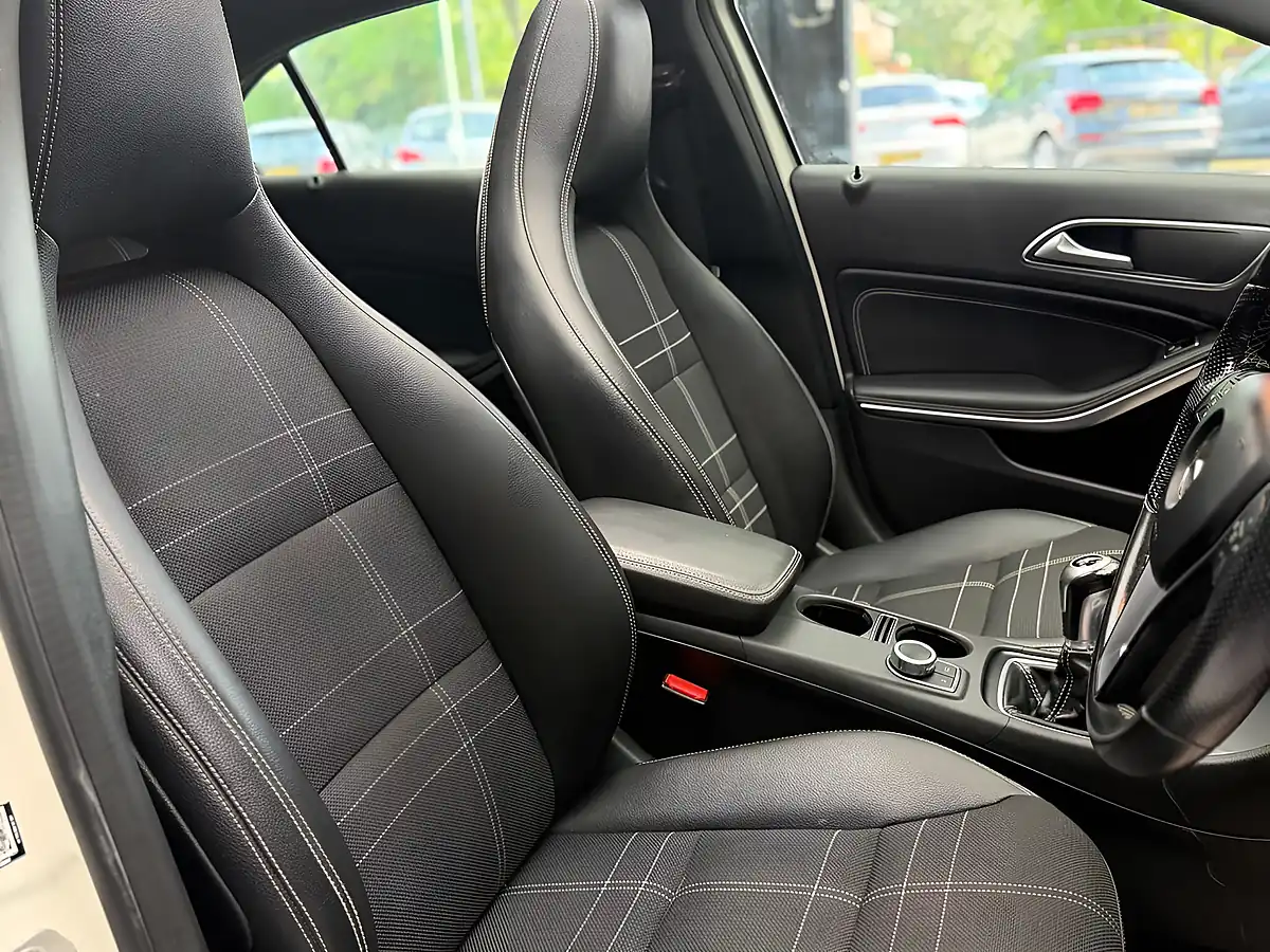 Used 2015 Mercedes-Benz a Class Sport White - Interior and Exterior details 15