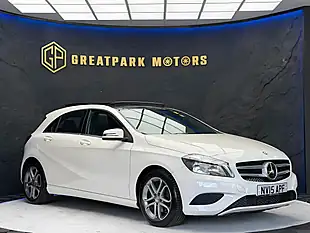 Used 2015 Mercedes-Benz a Class Sport White - Interior and Exterior details 3