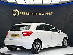 Used 2015 Mercedes-Benz a Class Sport White - Interior and Exterior details 5