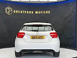 Used 2015 Mercedes-Benz a Class Sport White - Interior and Exterior details 6