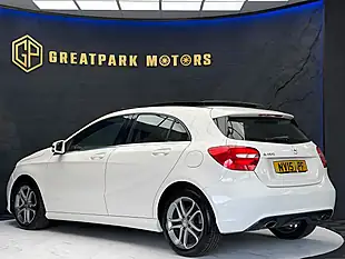 Used 2015 Mercedes-Benz a Class Sport White - Interior and Exterior details 7