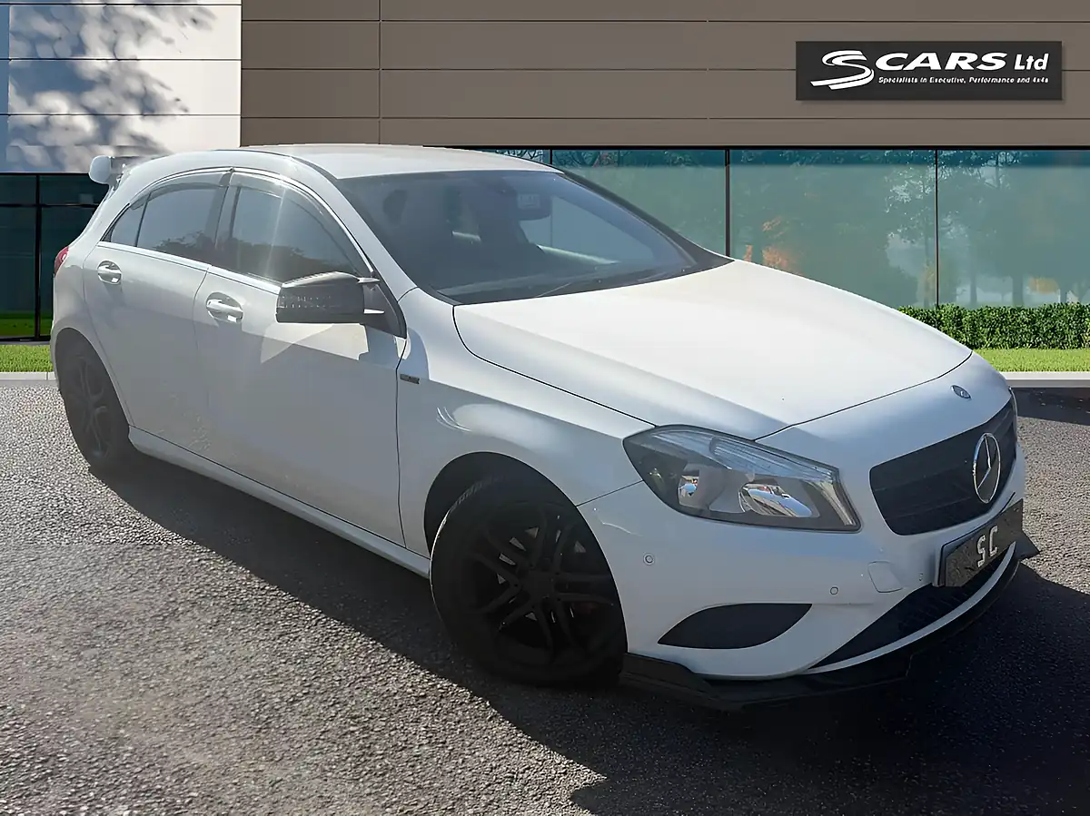 Used 2015 Mercedes-Benz a-Class Sport White - Interior and Exterior details 8
