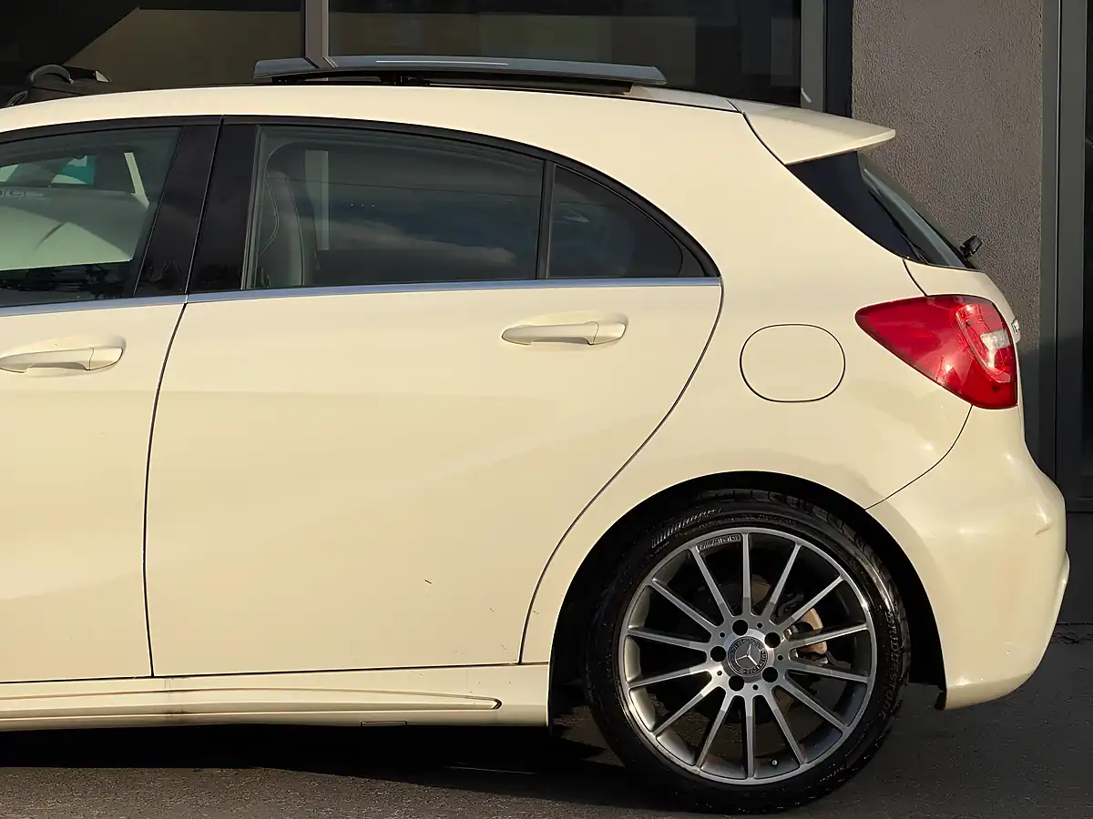 Used 2015 Mercedes-Benz a Class Sport White - Interior and Exterior details 10