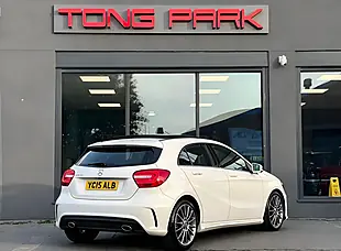 Used 2015 Mercedes-Benz a Class Sport White - Interior and Exterior details 5
