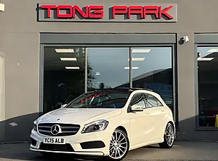 Used 2015 Mercedes-Benz a Class Sport White - Interior and Exterior details 9