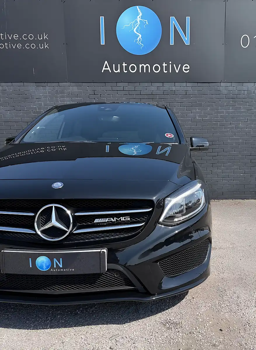 Used 2015 Mercedes-Benz B Class AMG Line Cosmos Black - Interior and Exterior details 4