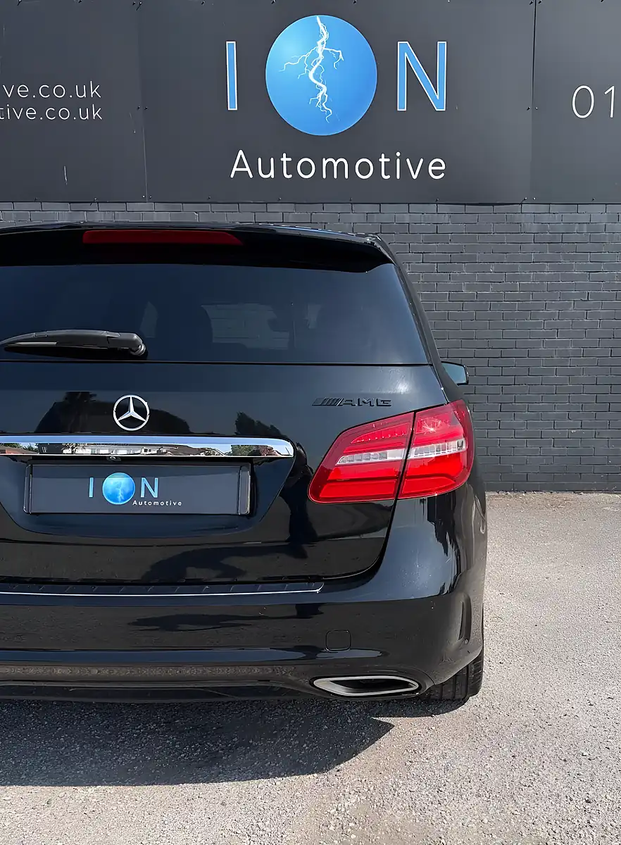 Used 2015 Mercedes-Benz B Class AMG Line Cosmos Black - Interior and Exterior details 5