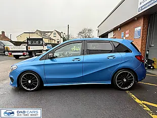 Used 2015 Mercedes-Benz B Class AMG Line (premium) Blue - Interior and Exterior details 11