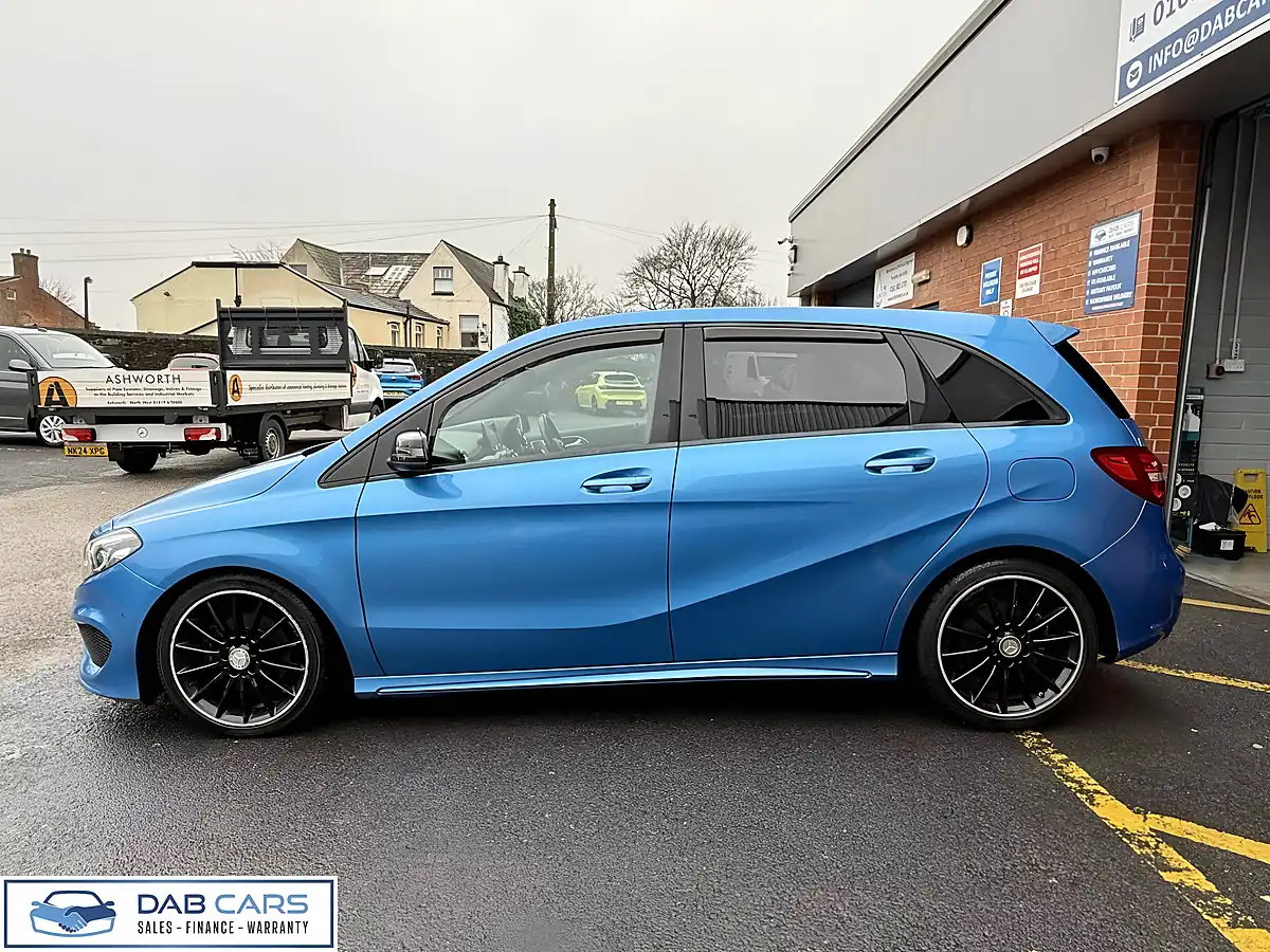 Used 2015 Mercedes-Benz B Class AMG Line (premium) Blue - Interior and Exterior details 11