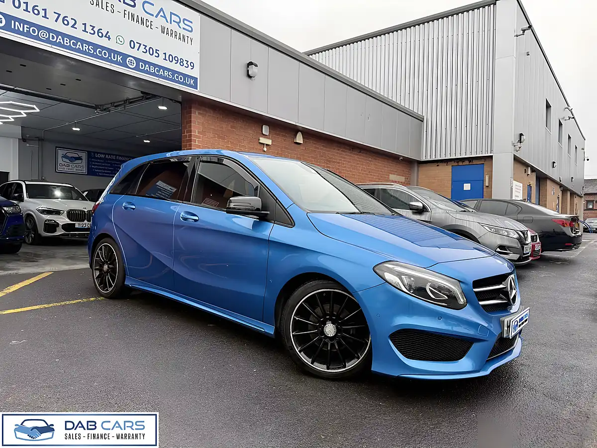 Used 2015 Mercedes-Benz B Class AMG Line (premium) Blue - Interior and Exterior details 12