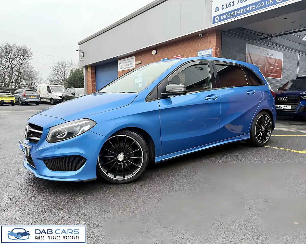 Used 2015 Mercedes-Benz B Class AMG Line (premium) Blue - Interior and Exterior details 19