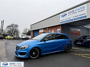 Used 2015 Mercedes-Benz B Class AMG Line (premium) Blue - Interior and Exterior details 2