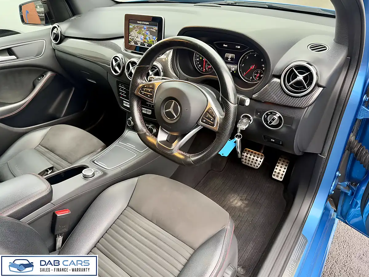 Used 2015 Mercedes-Benz B Class AMG Line (premium) Blue - Interior and Exterior details 3