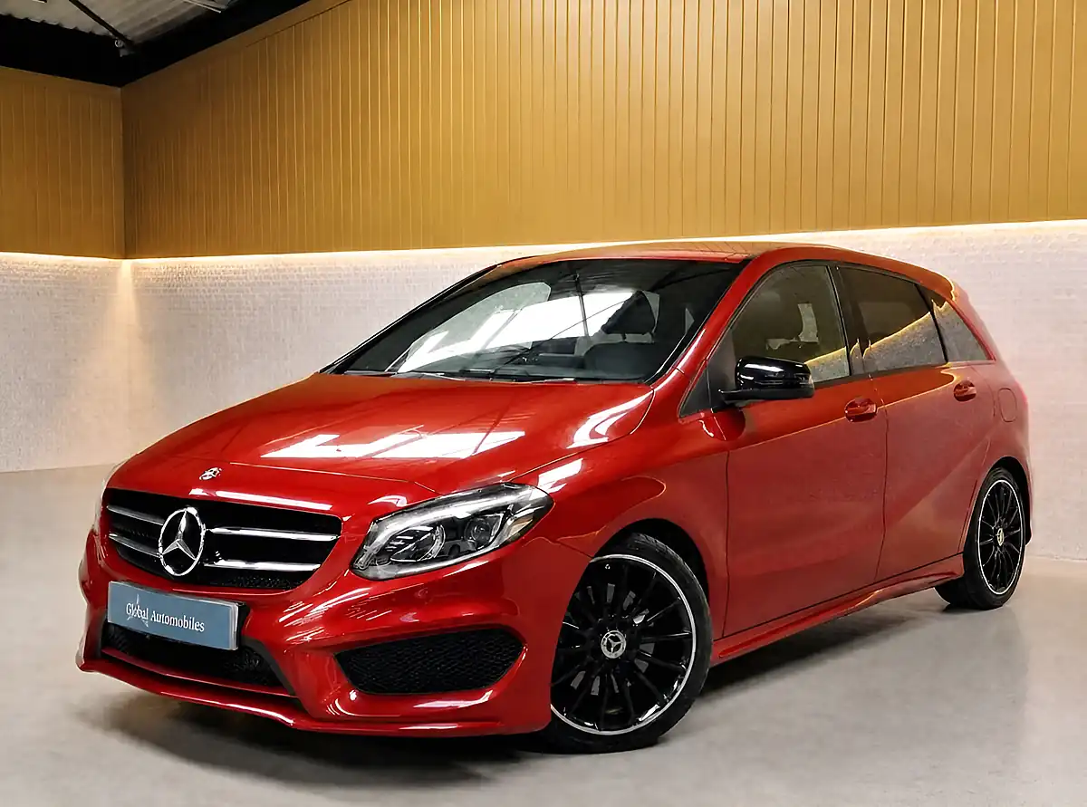 Used 2015 Mercedes-Benz B Class AMG Line Premium Jupiter Red - Interior and Exterior details 13