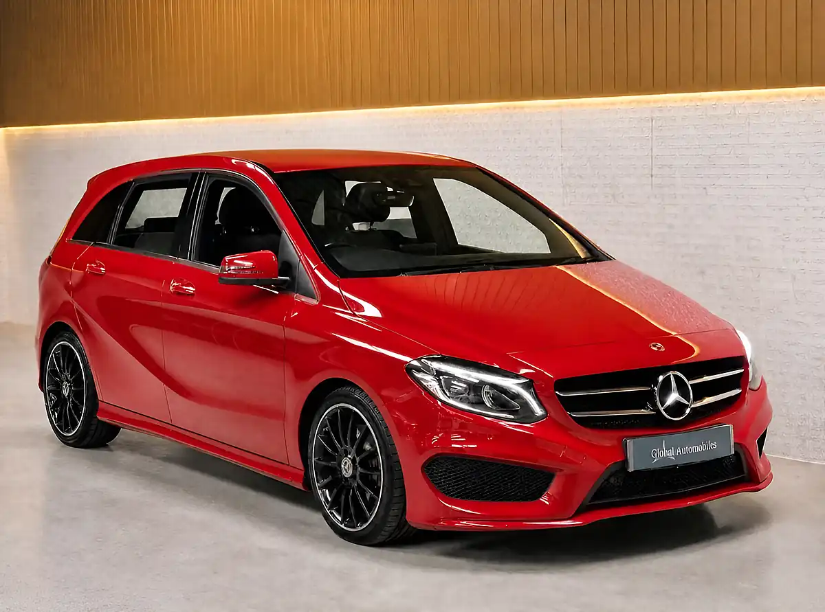 Used 2015 Mercedes-Benz B Class AMG Line Premium Jupiter Red - Interior and Exterior details 14