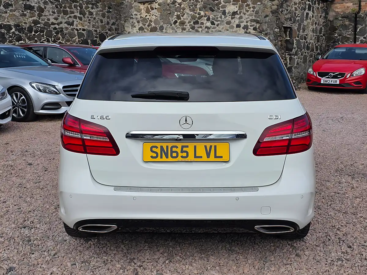 Used 2015 Mercedes-Benz B Class AMG Line White - Interior and Exterior details 17