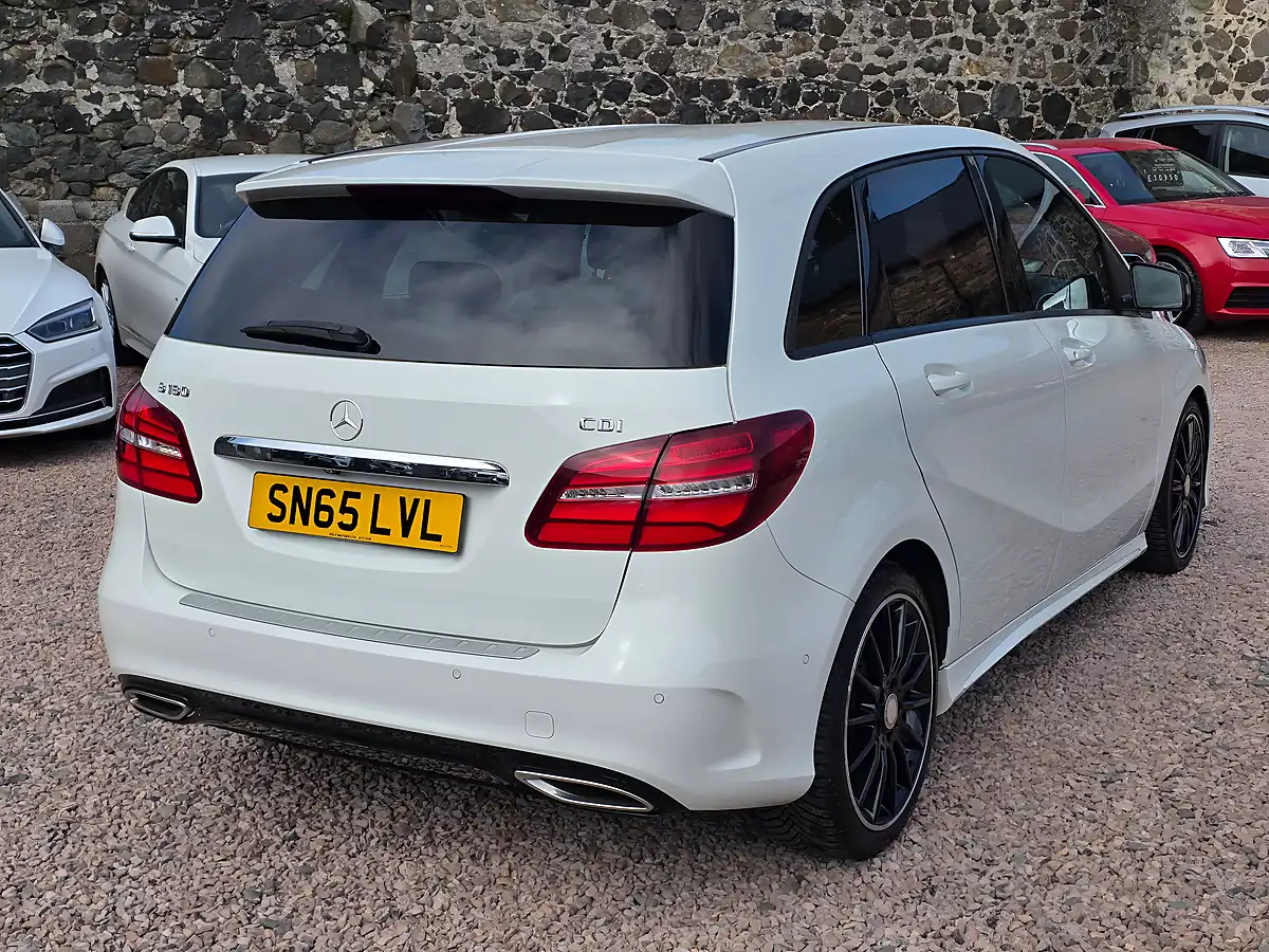 Used 2015 Mercedes-Benz B Class AMG Line White - Interior and Exterior details 18
