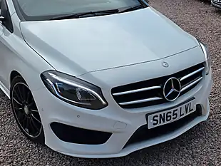 Used 2015 Mercedes-Benz B Class AMG Line White - Interior and Exterior details 2