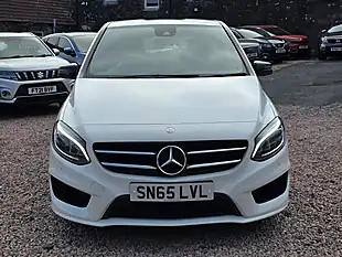 Used 2015 Mercedes-Benz B Class AMG Line White - Interior and Exterior details 3