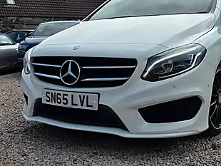 Used 2015 Mercedes-Benz B Class AMG Line White - Interior and Exterior details 6