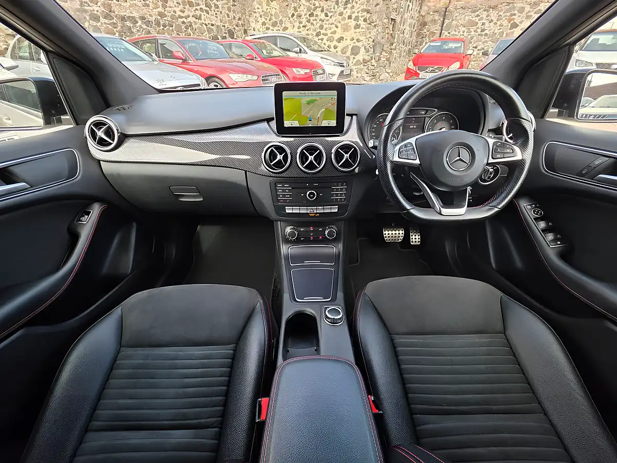 Used 2015 Mercedes-Benz B Class AMG Line White - Interior and Exterior details 7