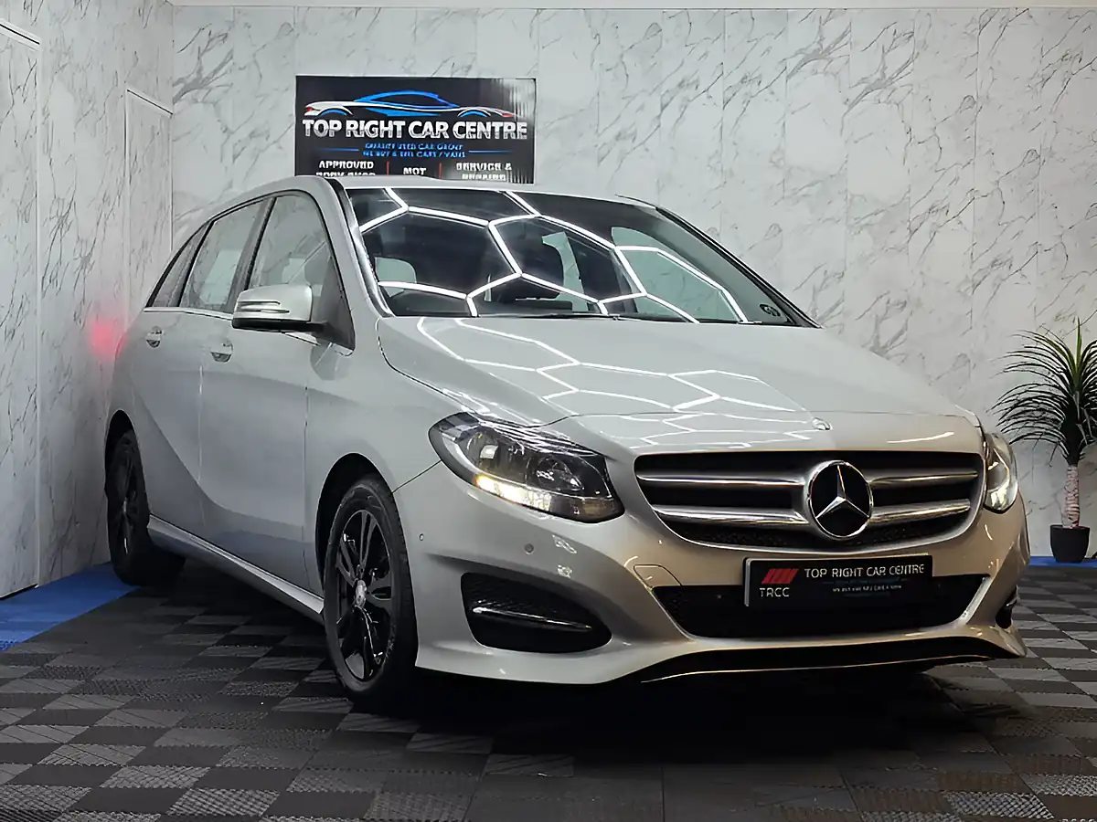 Used 2015 Mercedes-Benz B Class Se (executive) Silver - Front View