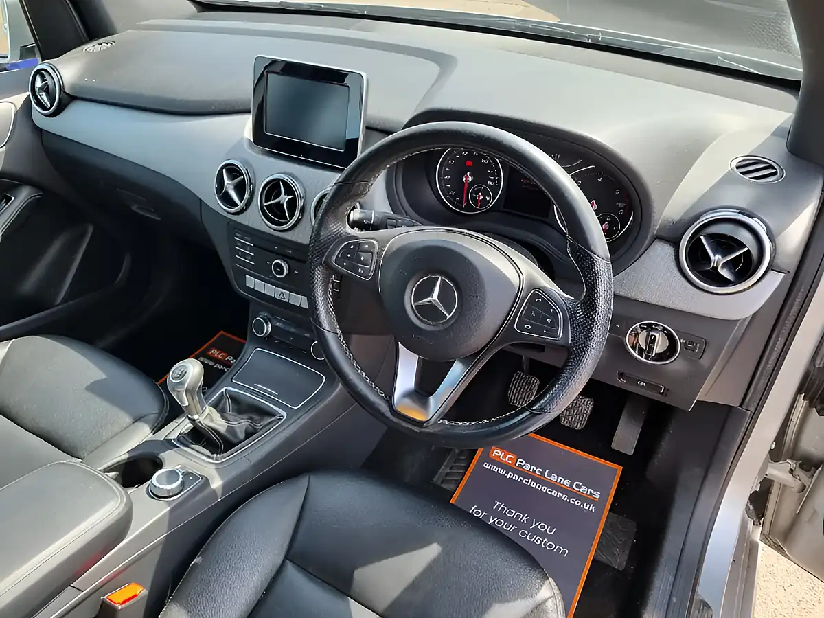 Used 2015 Mercedes-Benz B Class Sport Polar Silver - Interior and Exterior details 10
