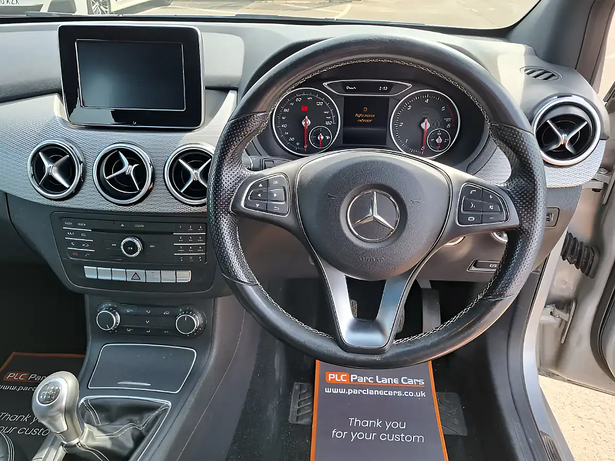 Used 2015 Mercedes-Benz B Class Sport Polar Silver - Interior and Exterior details 11
