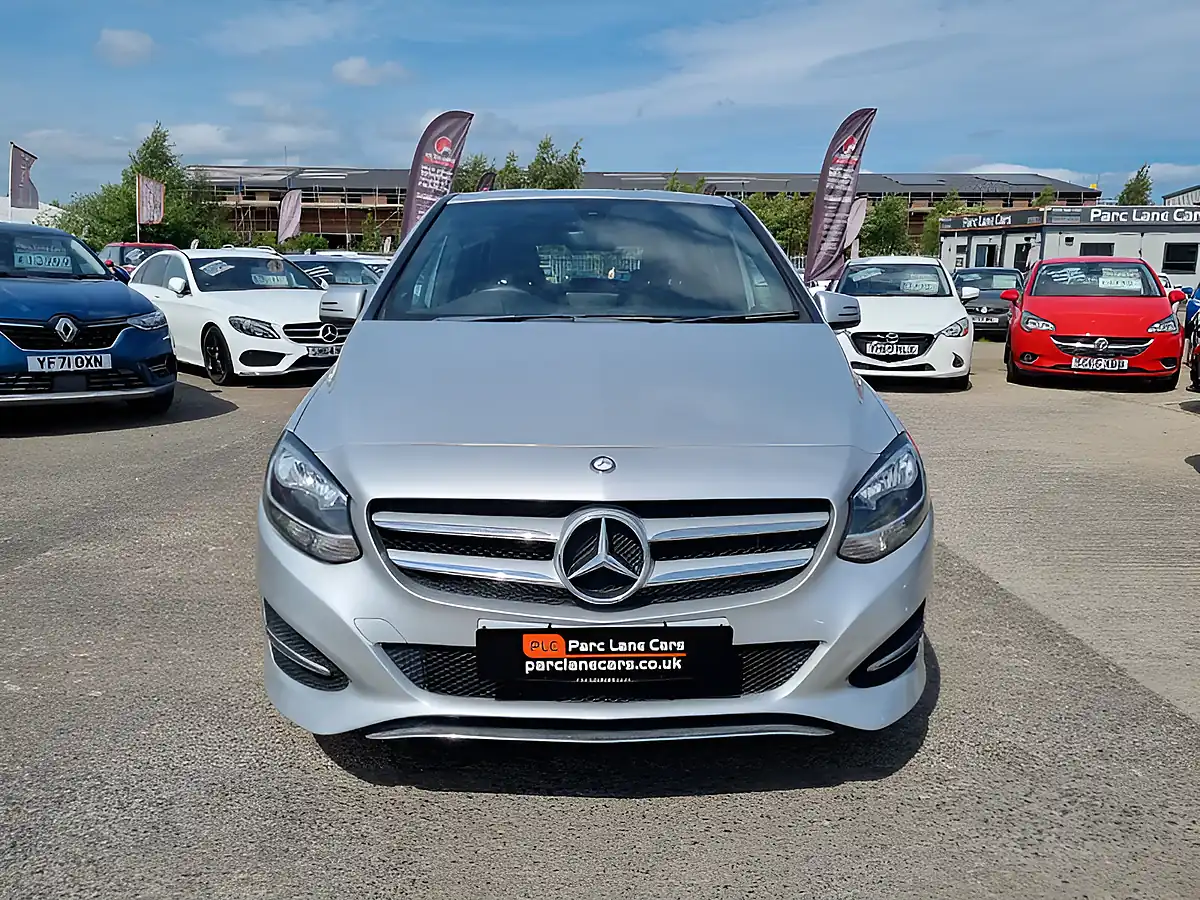 Used 2015 Mercedes-Benz B Class Sport Polar Silver - Interior and Exterior details 2