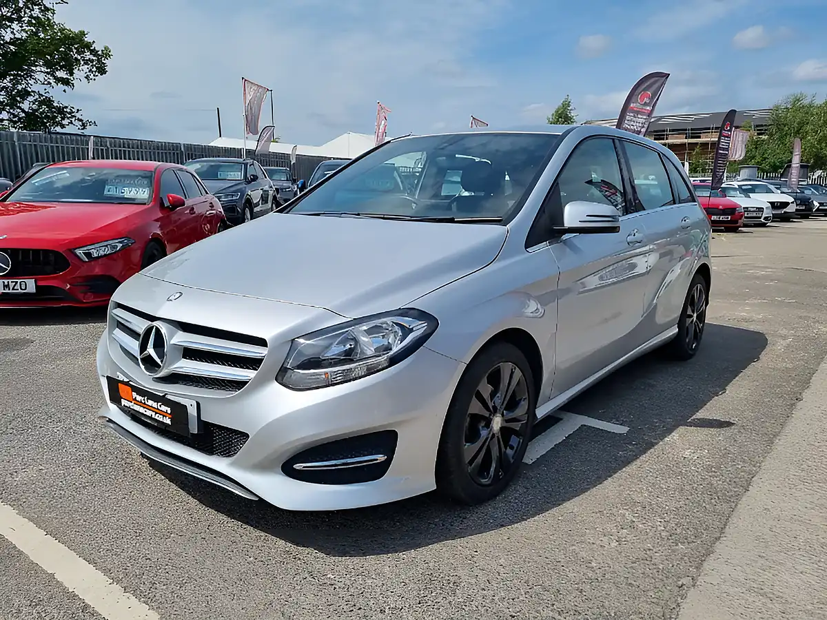 Used 2015 Mercedes-Benz B Class Sport Polar Silver - Interior and Exterior details 3