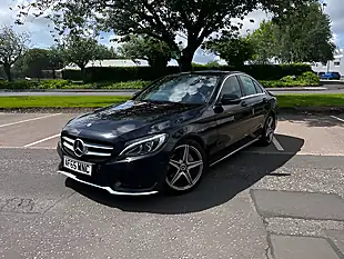 Used 2015 Mercedes-Benz C Class AMG Line Black - Interior and Exterior details 15