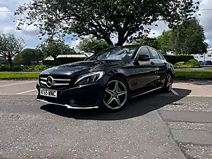 Used 2015 Mercedes-Benz C Class AMG Line Black - Interior and Exterior details 16