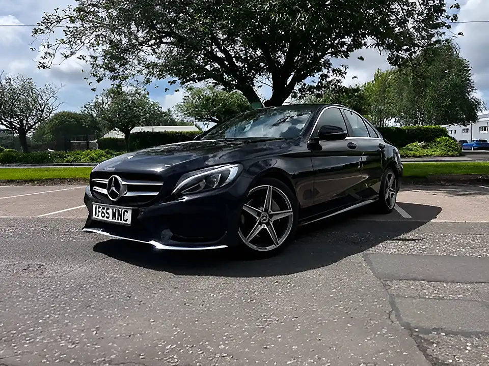 Used 2015 Mercedes-Benz C Class AMG Line Black - Interior and Exterior details 16