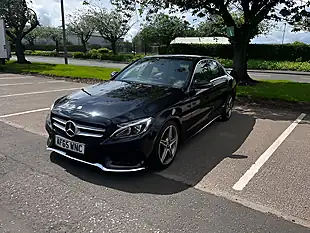 Used 2015 Mercedes-Benz C Class AMG Line Black - Interior and Exterior details 17