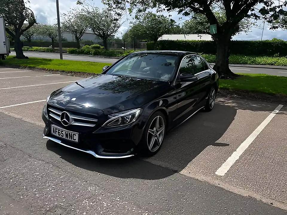 Used 2015 Mercedes-Benz C Class AMG Line Black - Interior and Exterior details 17