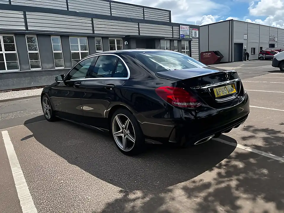 Used 2015 Mercedes-Benz C Class AMG Line Black - Interior and Exterior details 3
