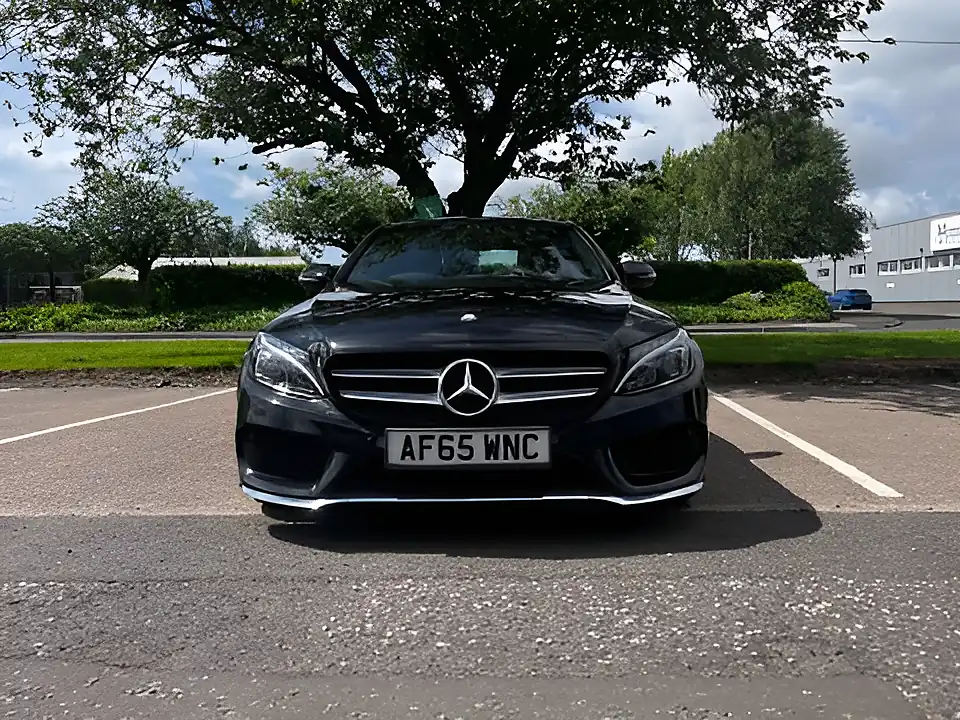 Used 2015 Mercedes-Benz C Class AMG Line Black - Interior and Exterior details 4