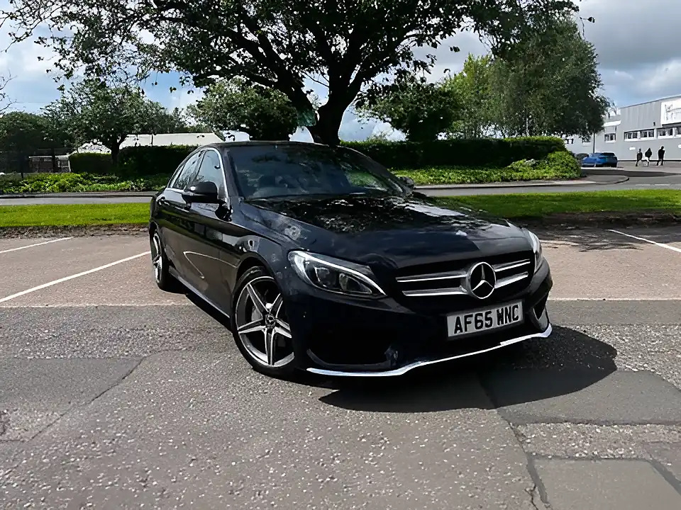 Used 2015 Mercedes-Benz C Class AMG Line Black - Interior and Exterior details 5