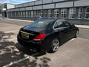 Used 2015 Mercedes-Benz C Class AMG Line Black - Interior and Exterior details 7