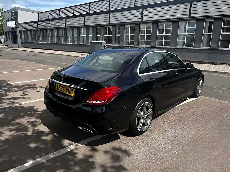 Used 2015 Mercedes-Benz C Class AMG Line Black - Interior and Exterior details 7