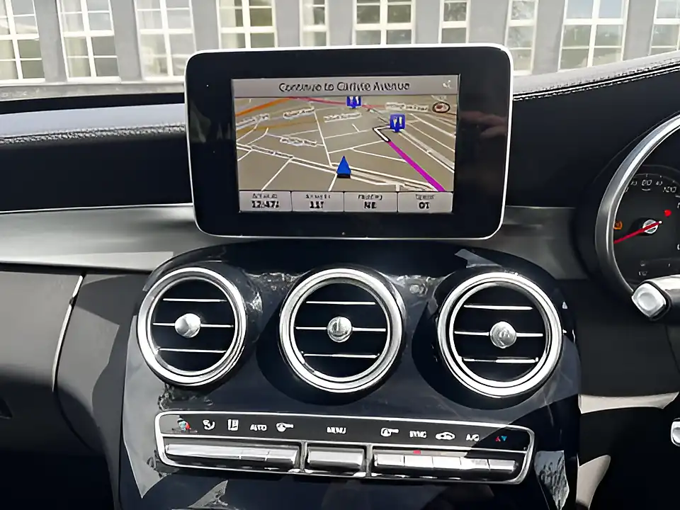 Used 2015 Mercedes-Benz C Class AMG Line Black - Interior and Exterior details 9