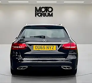 Used 2015 Mercedes-Benz C Class AMG Line Black - Interior and Exterior details 10