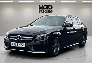 Used 2015 Mercedes-Benz C Class AMG Line Black - Interior and Exterior details 2